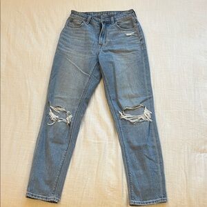 American Eagle Outfitters Blue Distressed Jeans